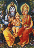 Shiva, Ganesh, Parvathi